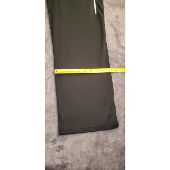 Adidas Louisville Cardinals Sz M Team Black Track Pants Ankle Zip Mesh Ca15 - Picture 3 of 8